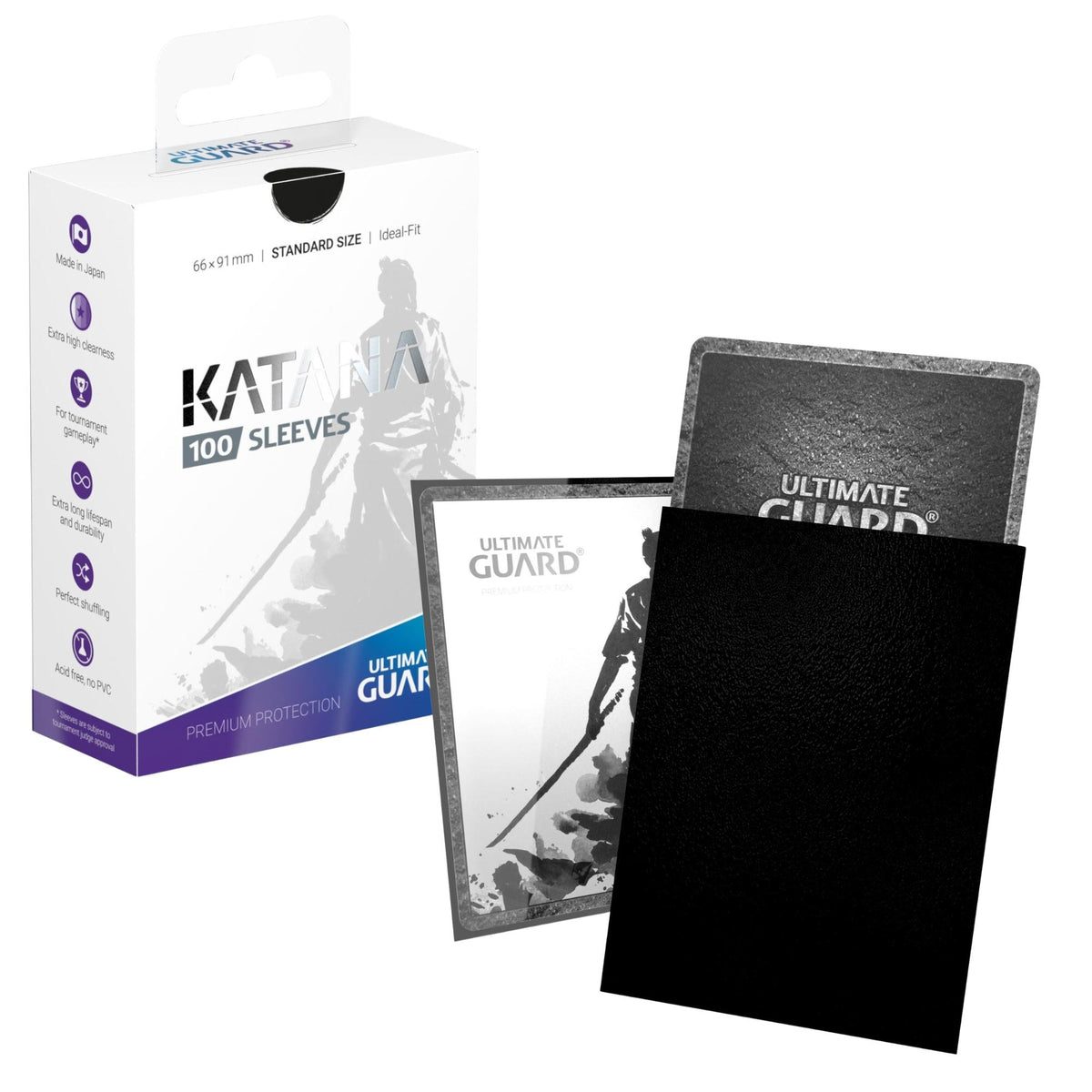 Ultimate Guard Katana Sleeves – Standardgröße (100 Stück)