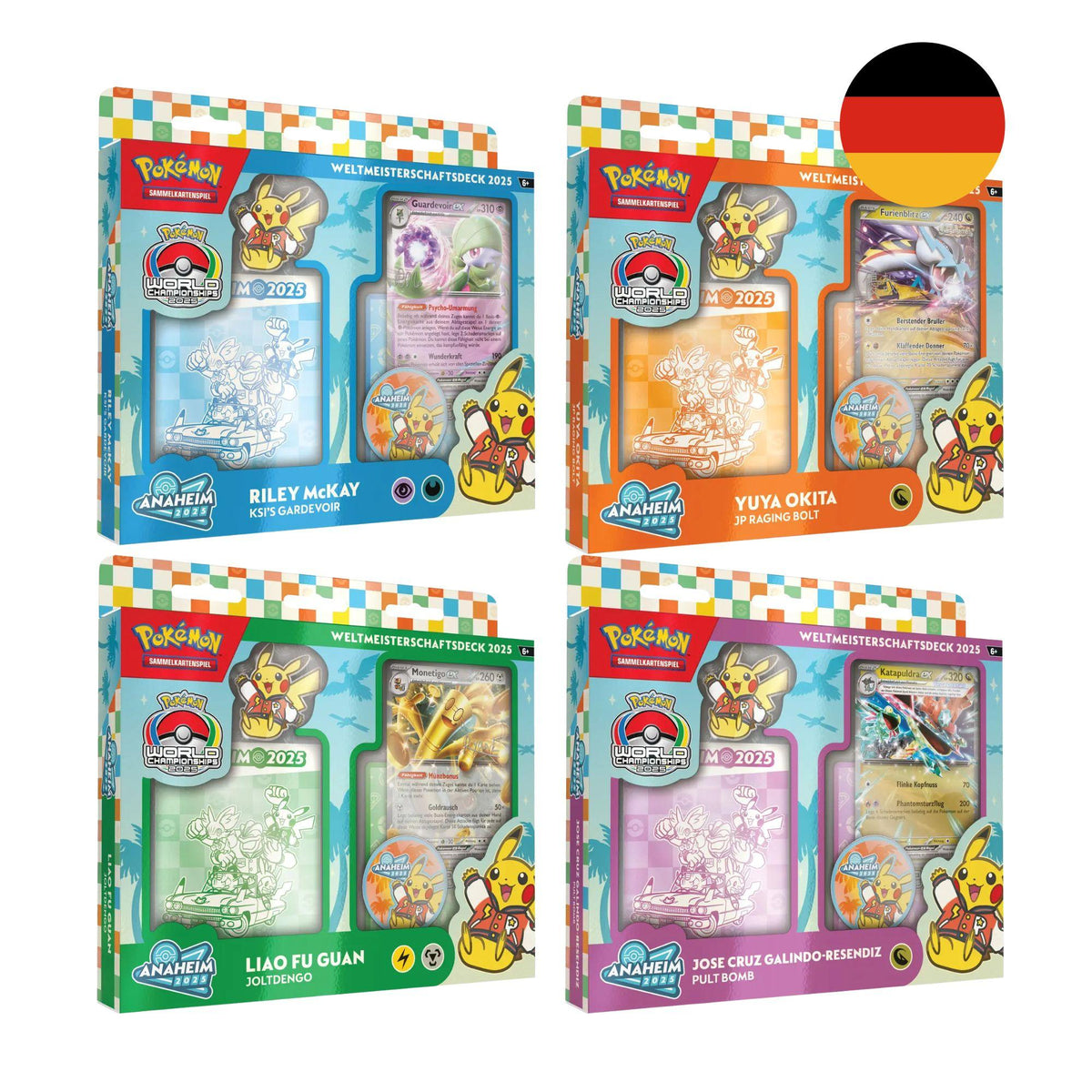 Pokémon TCG: Weltmeisterschaftsdeck 2025 (Deutsch)
