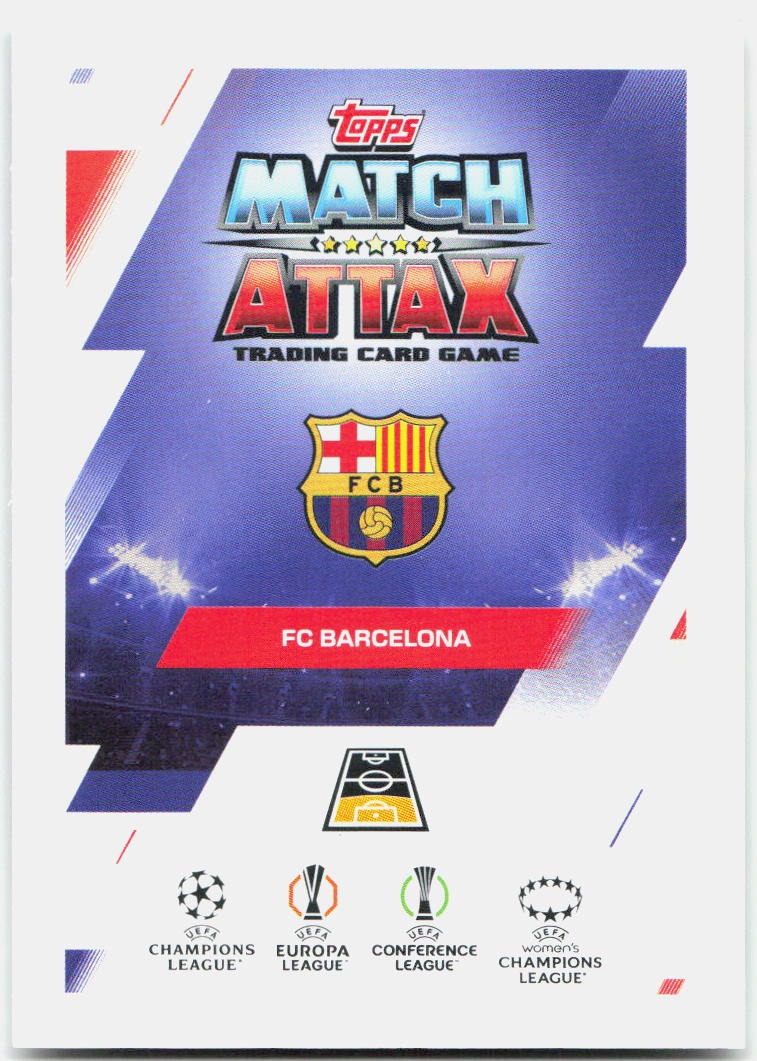 Alejandro Balde #180 - 2025-26 Topps Match Attax UEFA Club Competitions Extra