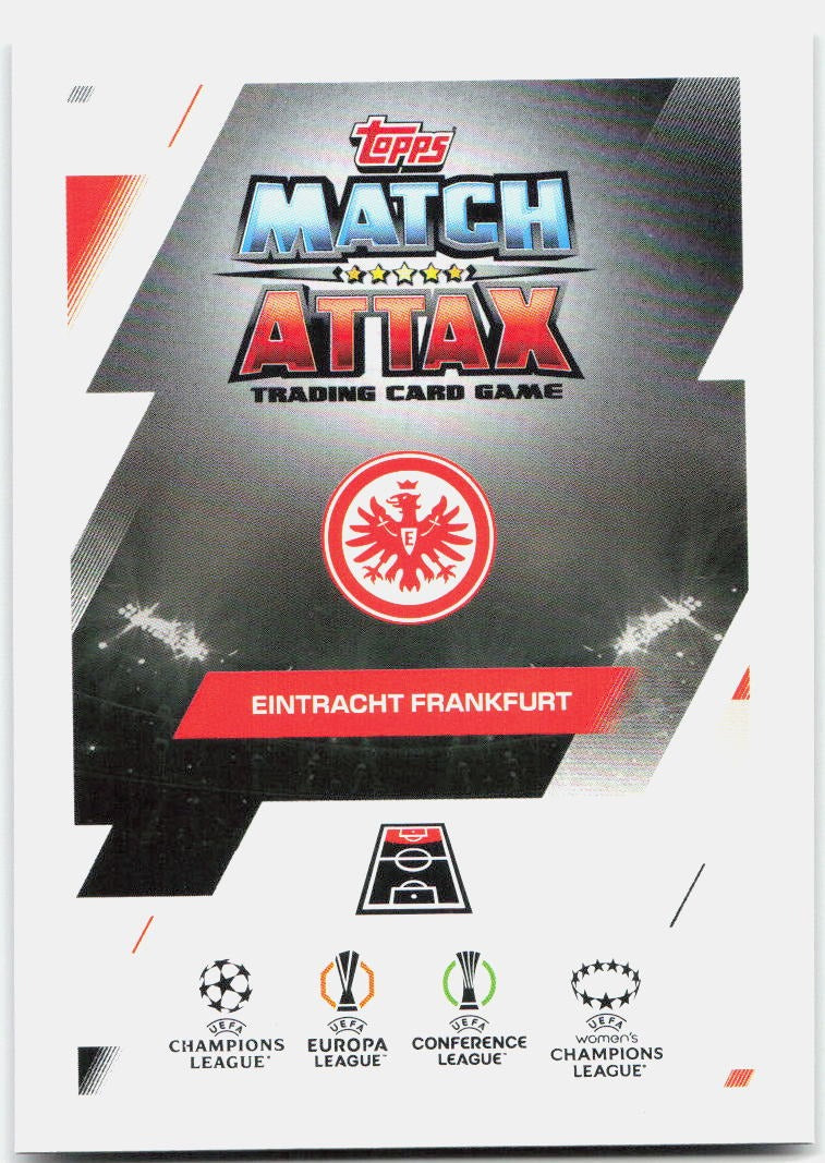 Jonathan Burkardt #241 - 2025-26 Topps Match Attax UEFA Club Competitions Extra