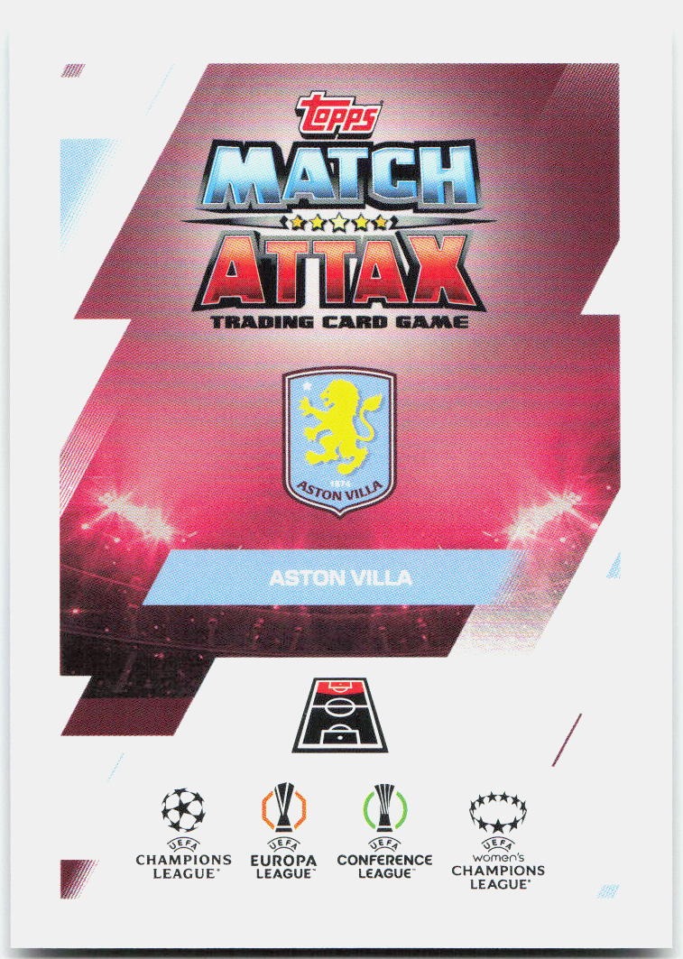 Morgan Rogers #255 - 2025-26 Topps Match Attax UEFA Club Competitions Extra