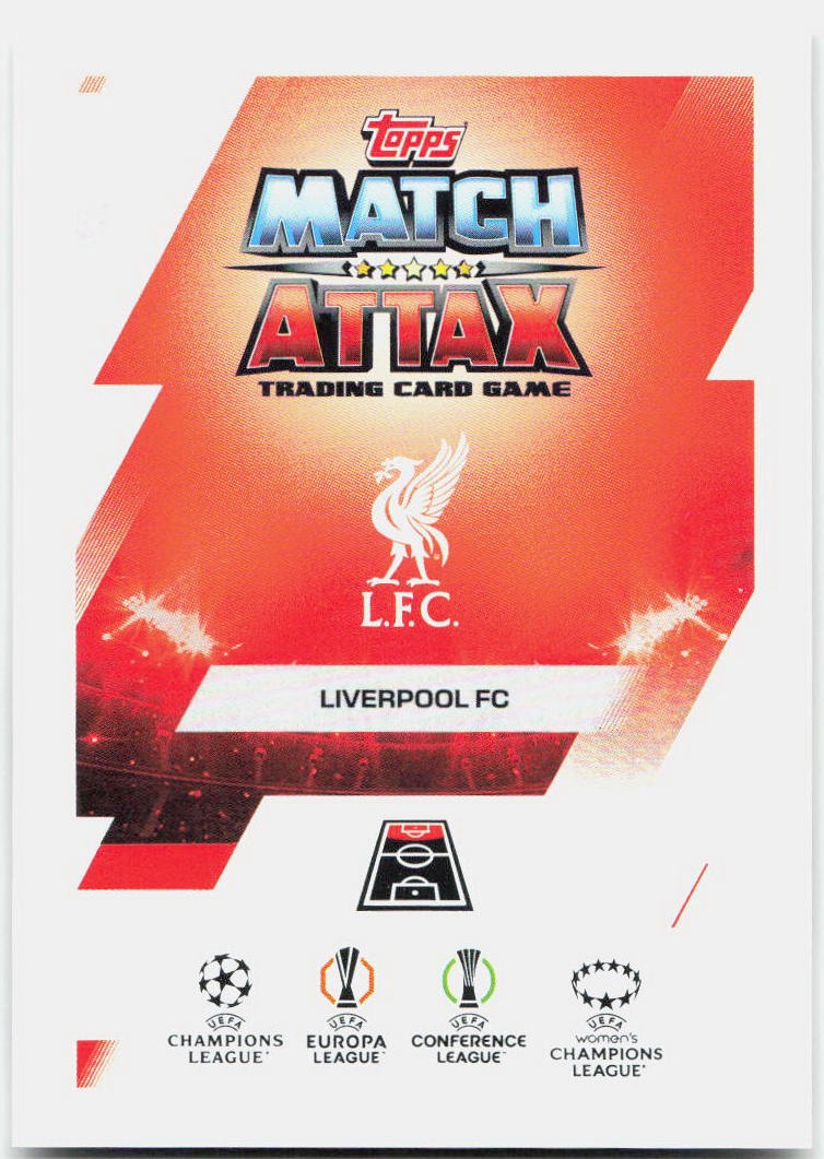 Mohamed Salah #BAB6 - 2025-26 Topps Match Attax UEFA Club Competitions Extra Build-A-Baller