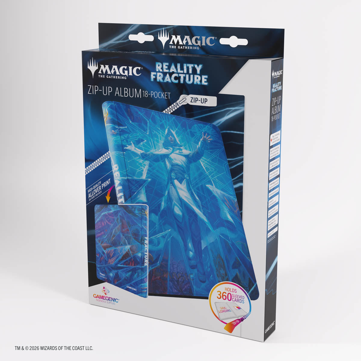 Gamegenic – Magic: The Gathering Reality Fracture Zip-Up Album 18-Pocket Sammelordner