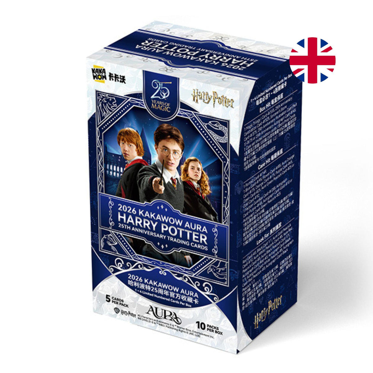 KAKAWOW AURA – Harry Potter 25th Anniversary Trading Cards Hobby Box