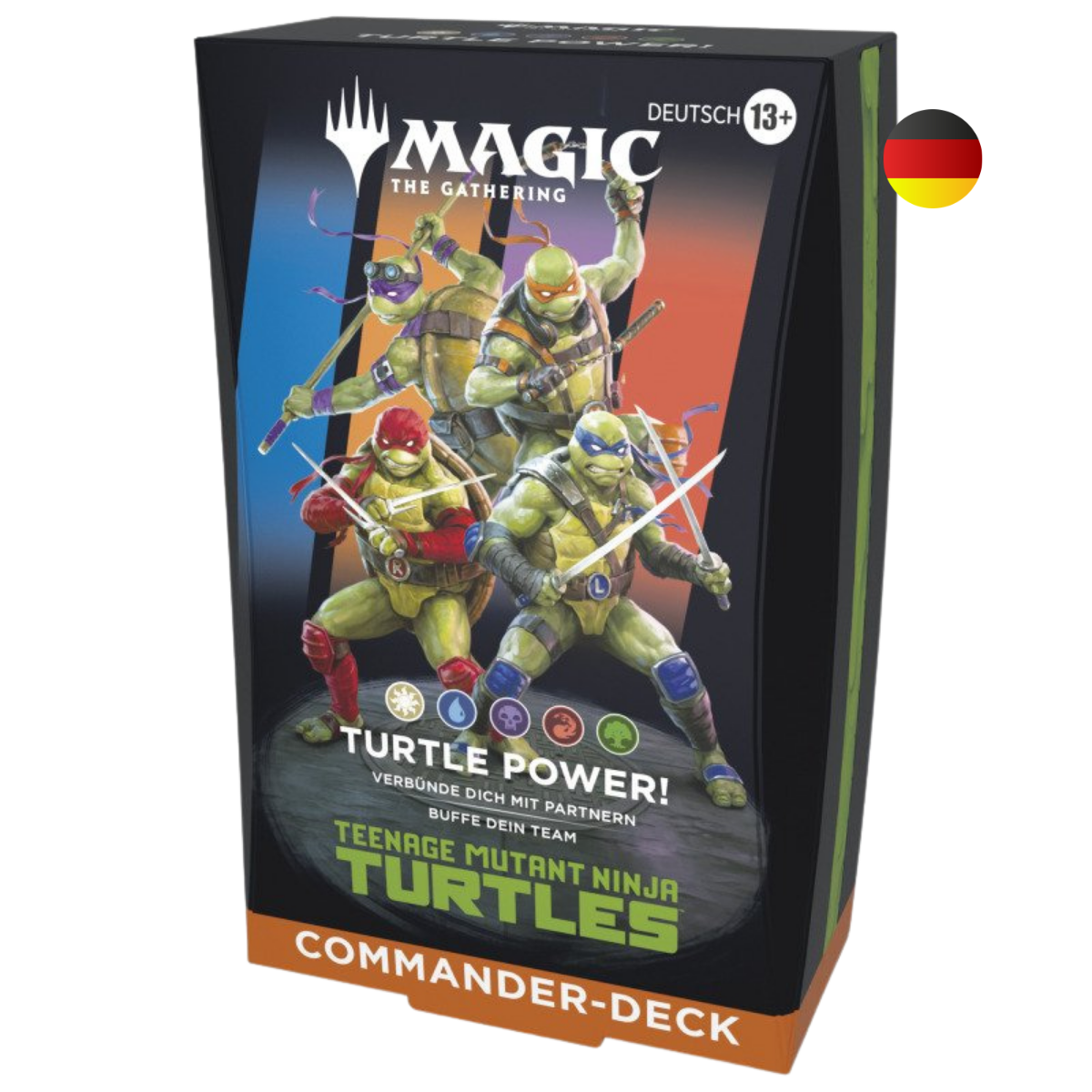 Magic: The Gathering – Teenage Mutant Ninja Turtles Commander-Deck (Deutsch)