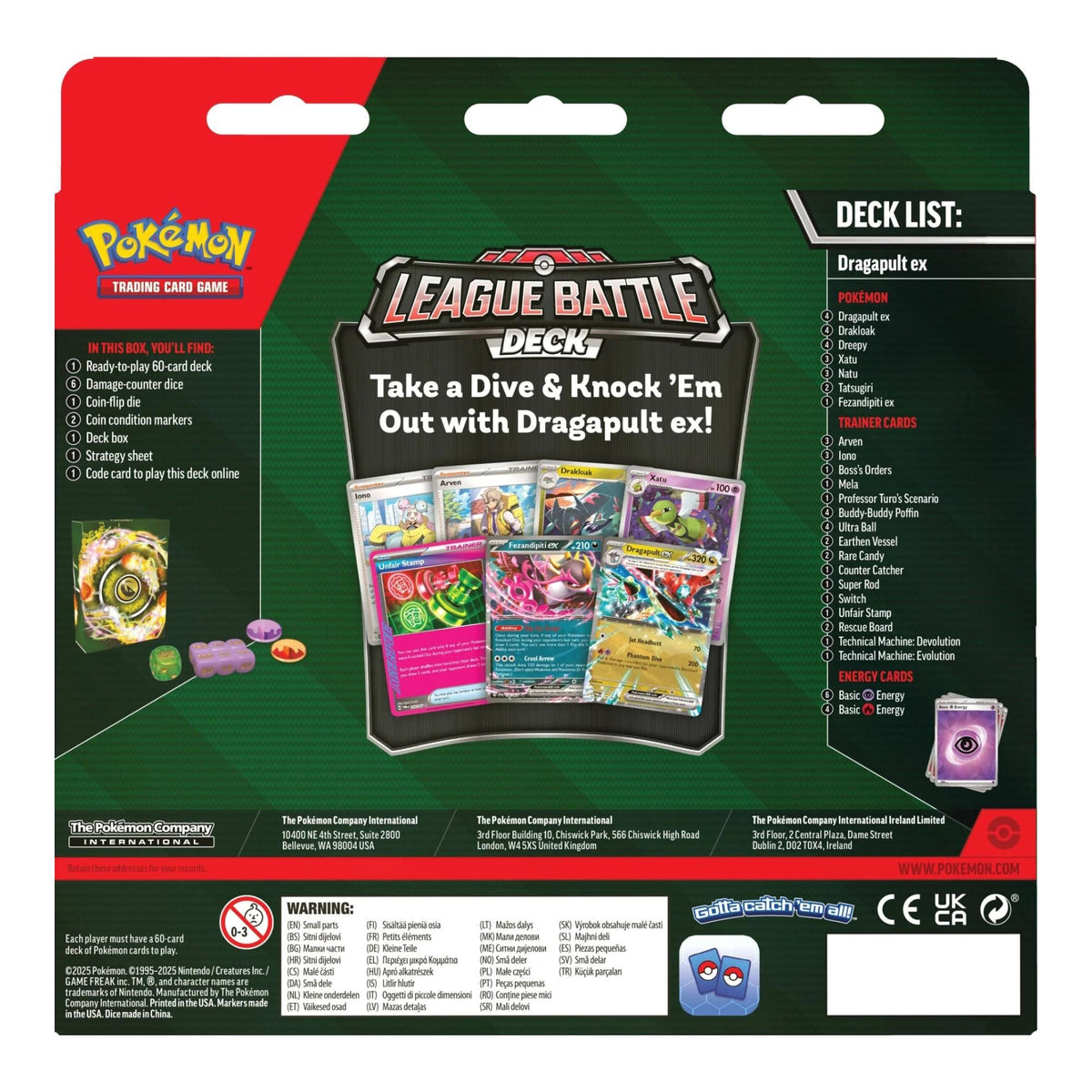 Pokemon TCG – Liga Kampfdeck Katapuldra ex