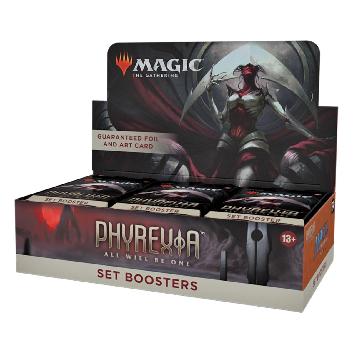 Magic: The Gathering Set Booster Display of the extension Phyrexia All Will Be One
