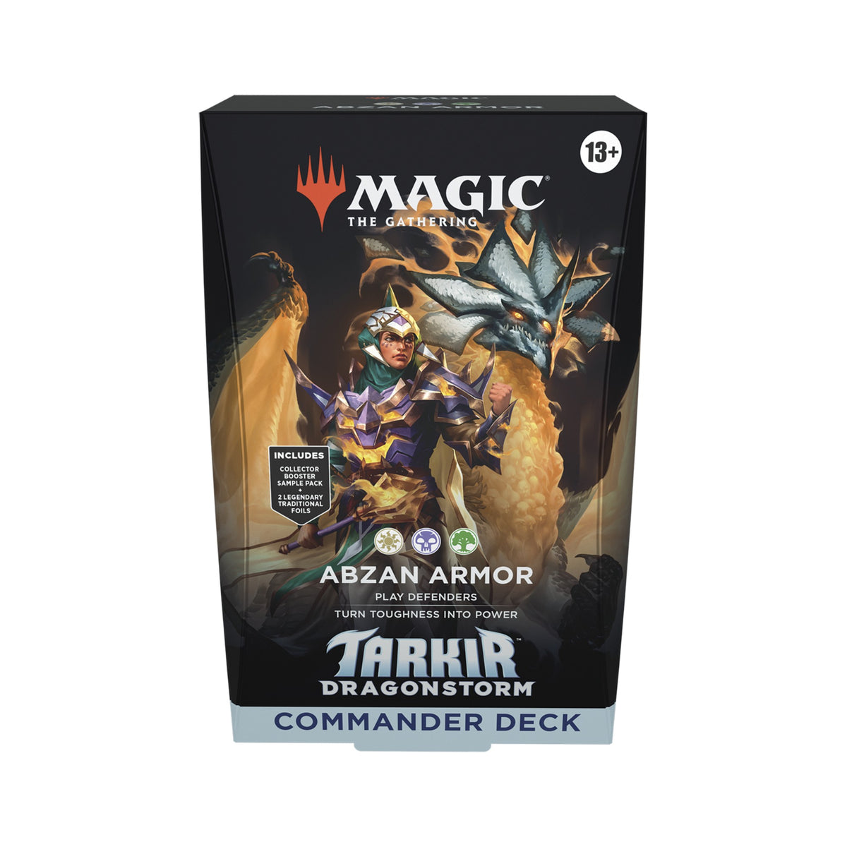 MTG Tarkir Dragonstorm Commander Deck Abzan Armor