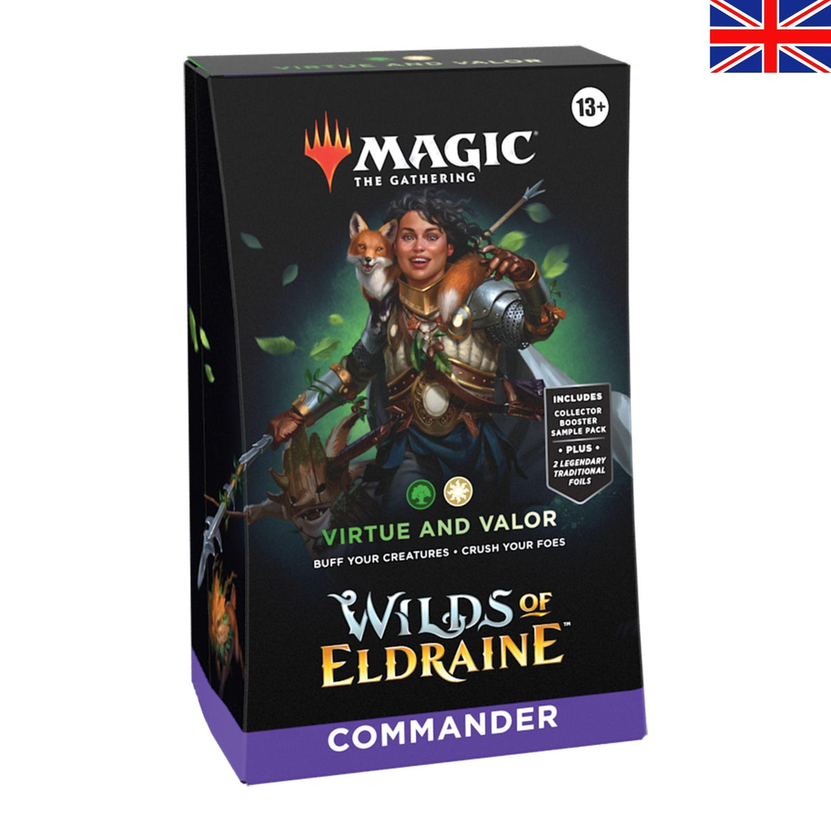 MTG – Wilds of Eldraine – Commander Deck – Virtue and Valor – EN