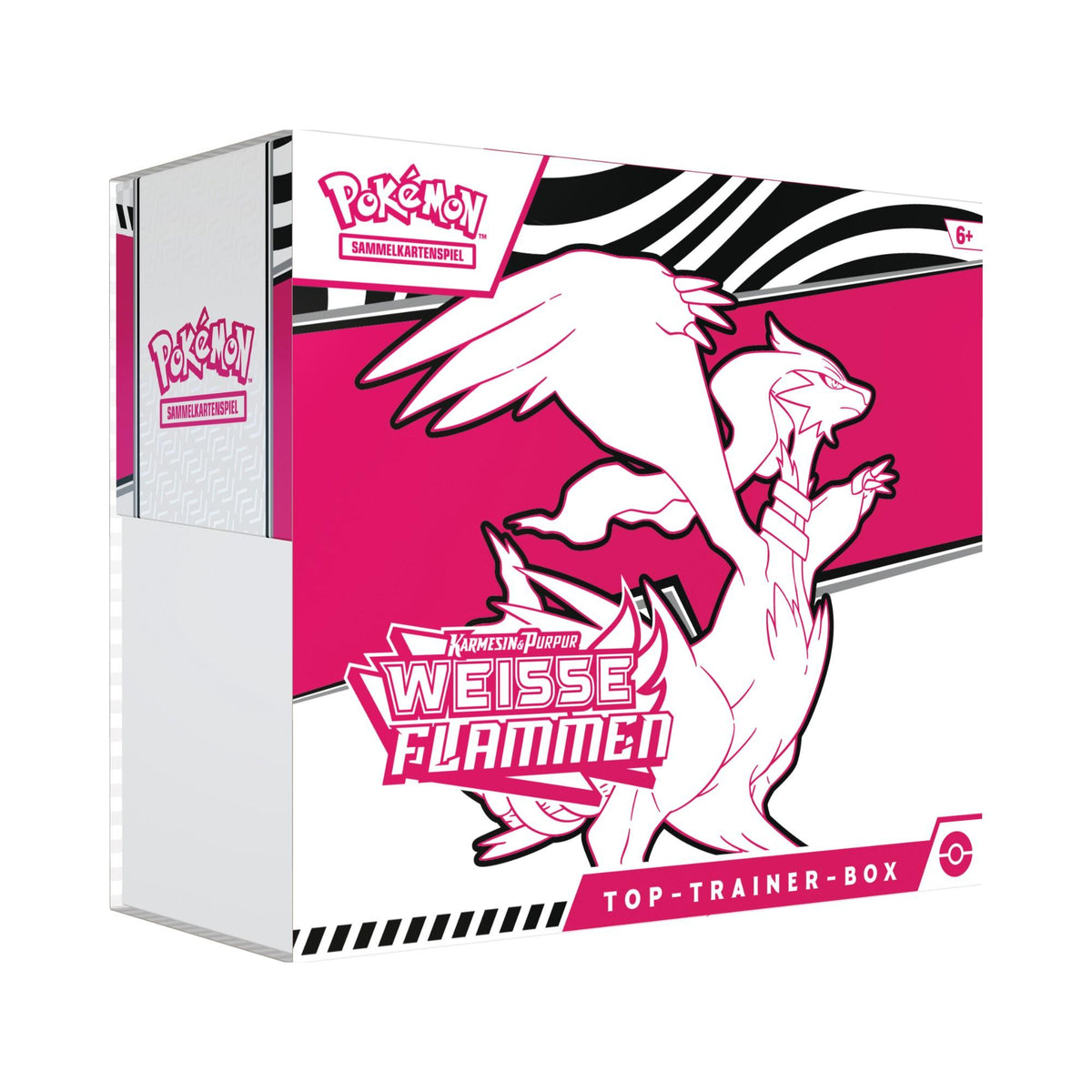 Pokemon TCG Karmesin & Purpur 10.5 – Weisse Flammen Top Trainer Box