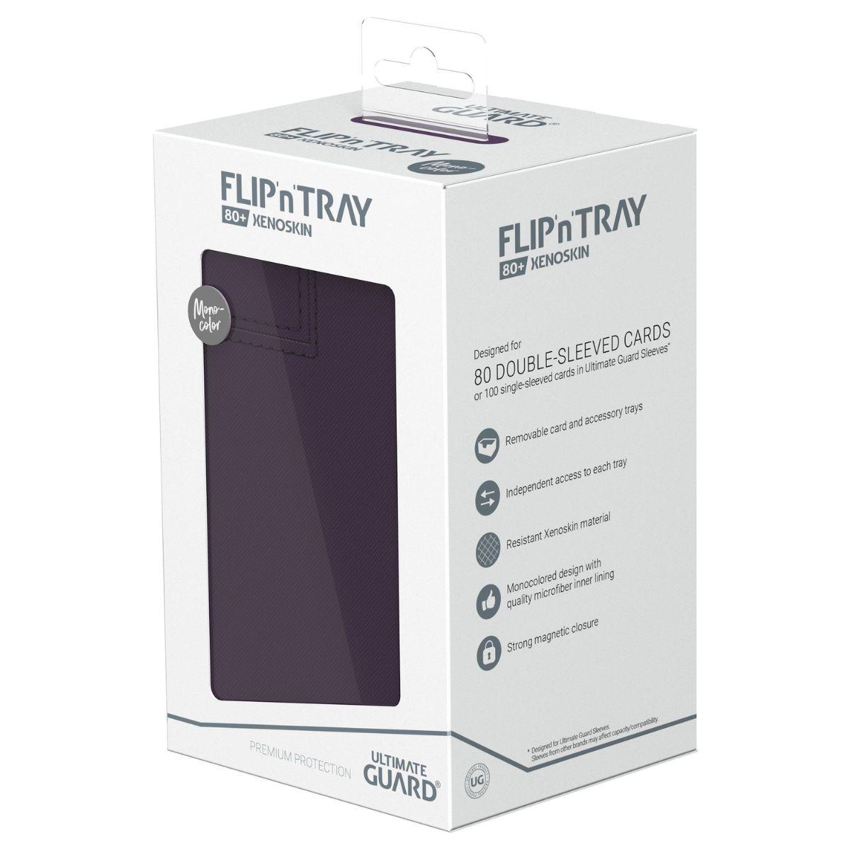 Ultimate Guard Flip'n'Tray 80+ Xenoskin – Premium Deck Box & Dice Tray