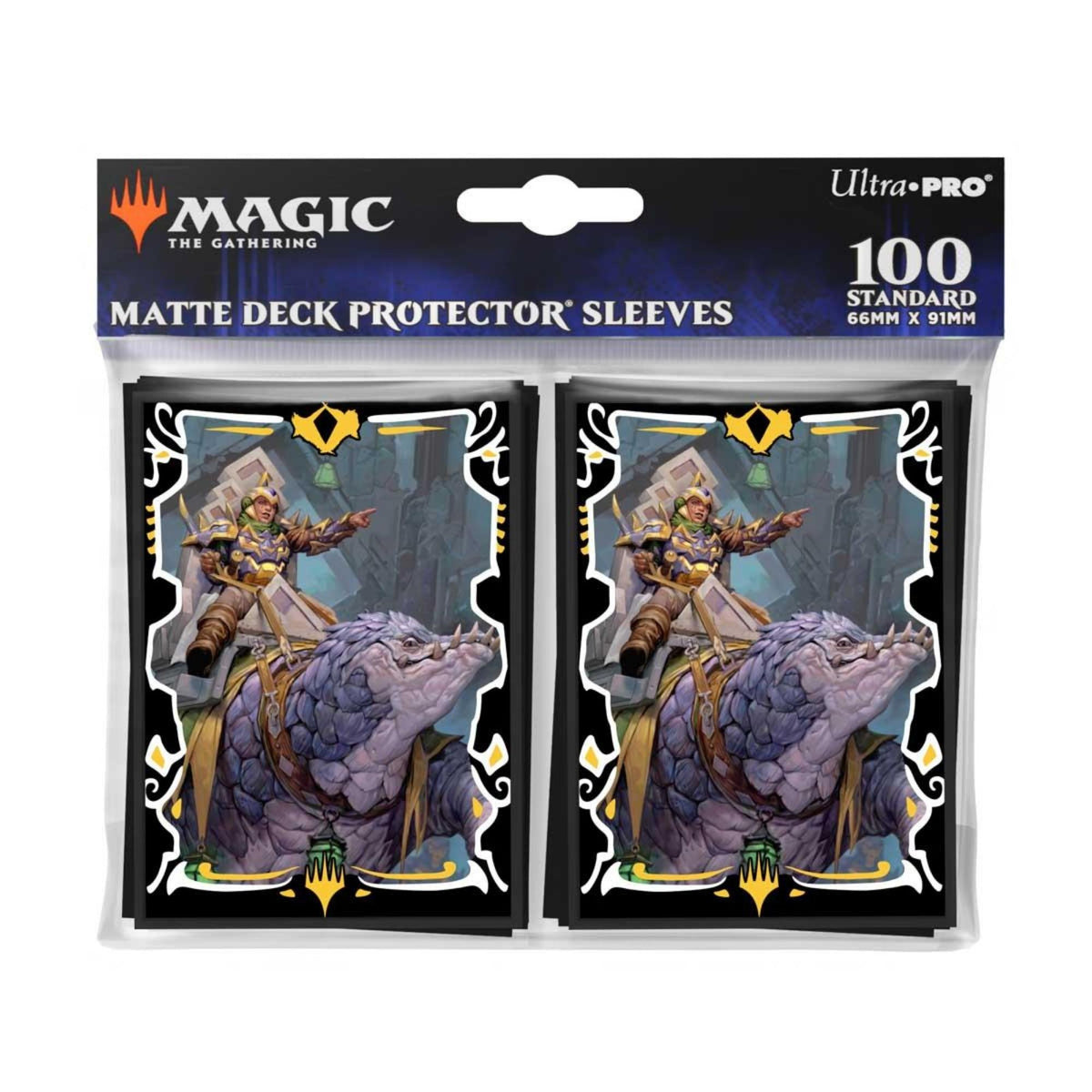 Ultra Pro 100 Deck Protector Sleeves - MTG Tarkir Drachensturm Abzan Commander
