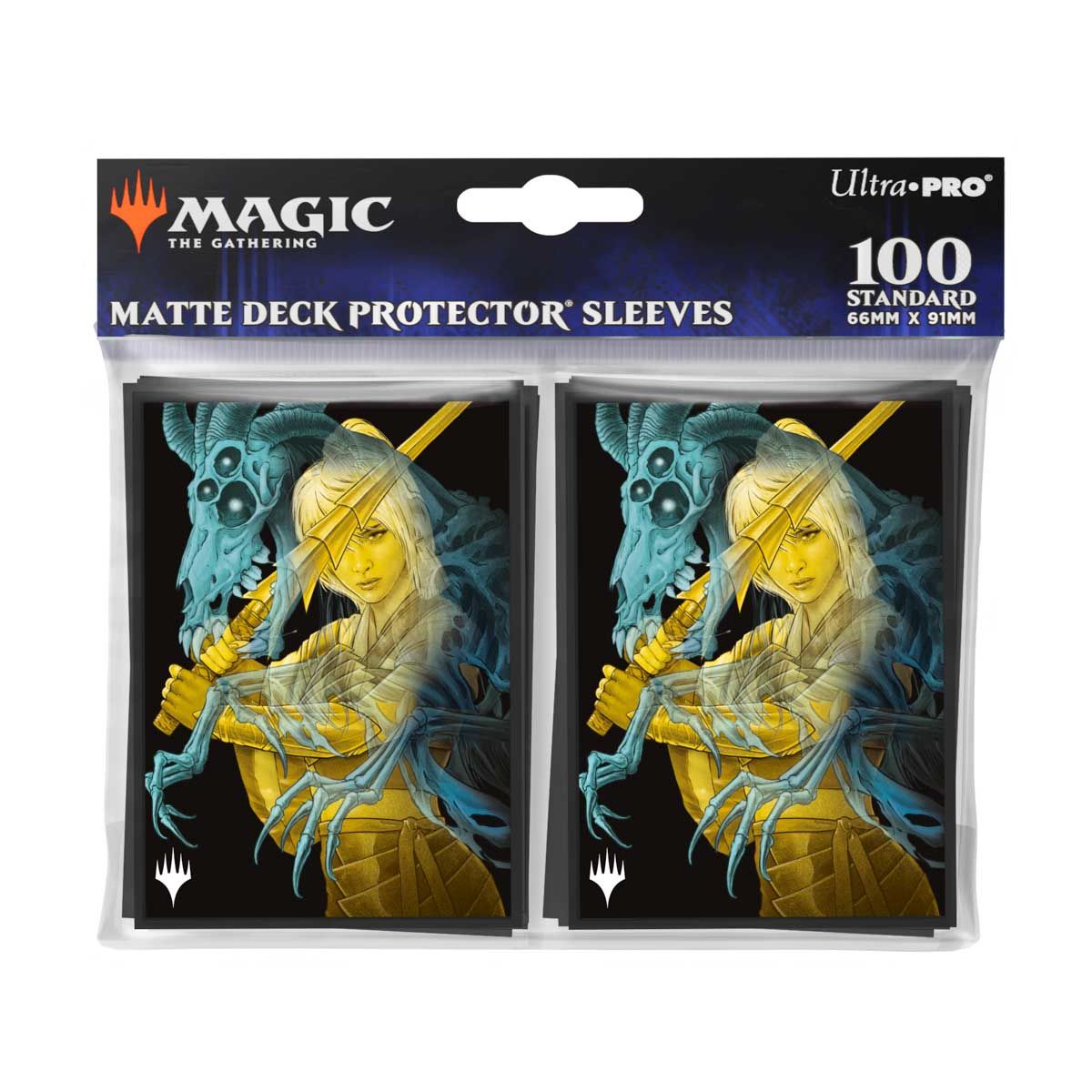 Ultra Pro Deck Protector Sleeves mit Double Exposure Art The Wandering Rescuer der Magic The Gathering Erweiterung Duskmourn - House of Horror