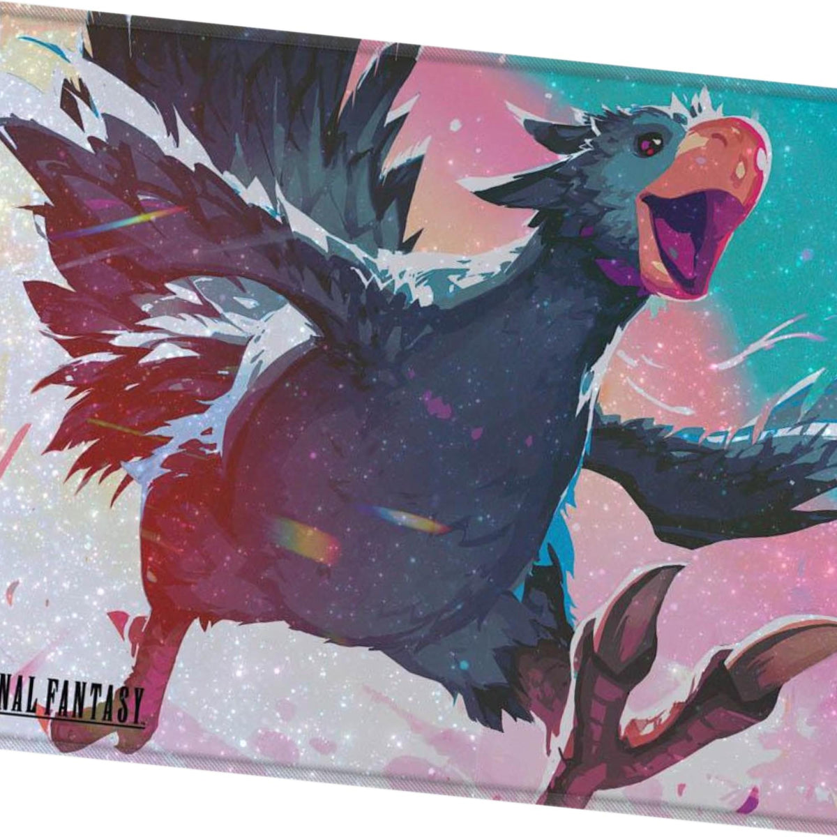 Ultra Pro Premium Holofoil Playmat – MTG Final Fantasy Traveling Chocobo (Schwarz)
