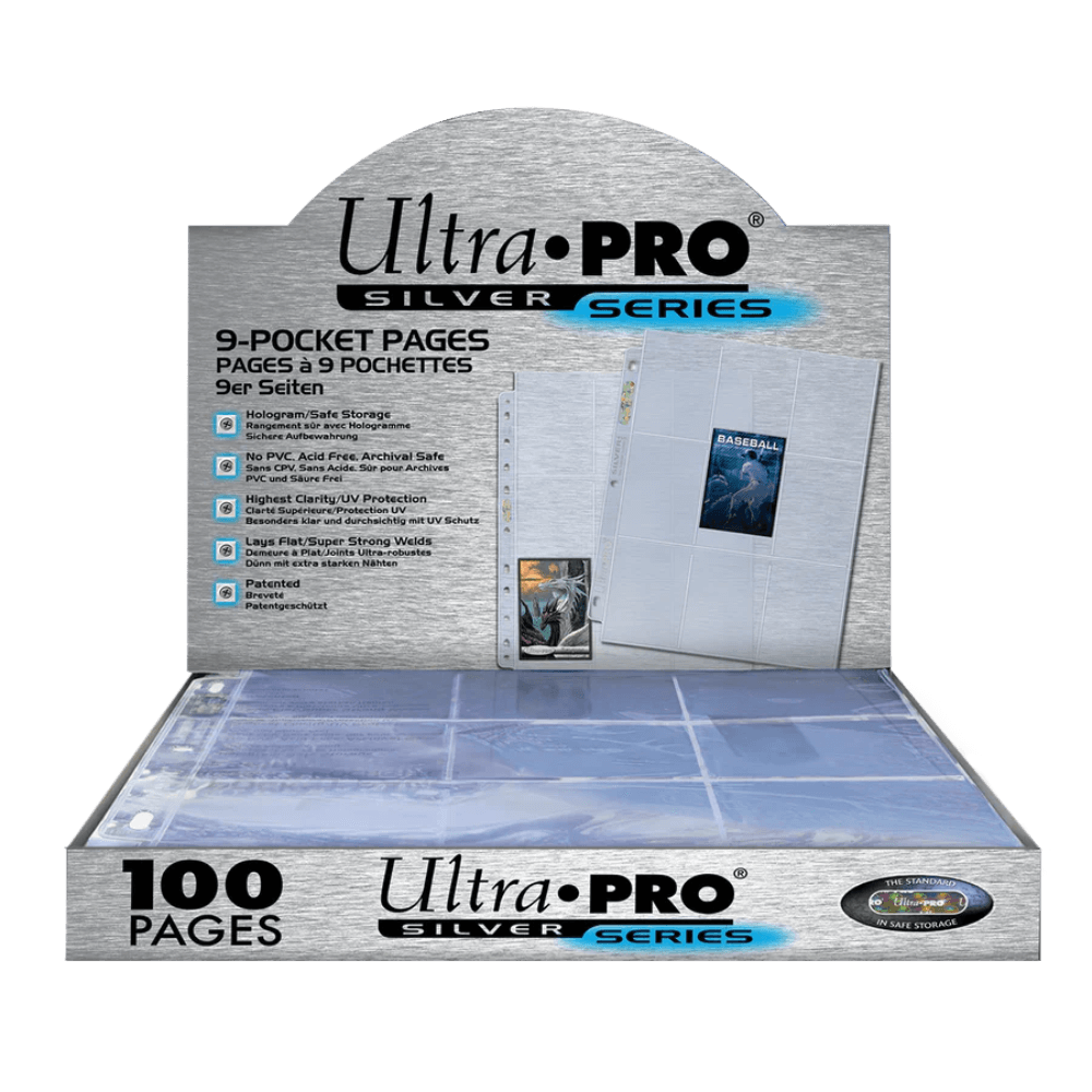 Silver Series 9-Pocket Pages (100 pieces)
