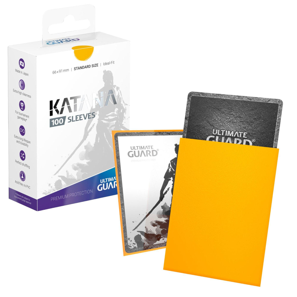 Ultimate Guard Katana Sleeves – Standardgröße (100 Stück)