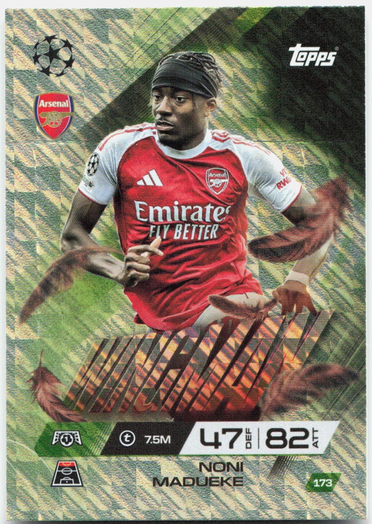 Noni Madueke #173 - 2025-26 Topps Match Attax UEFA Club Competitions Extra