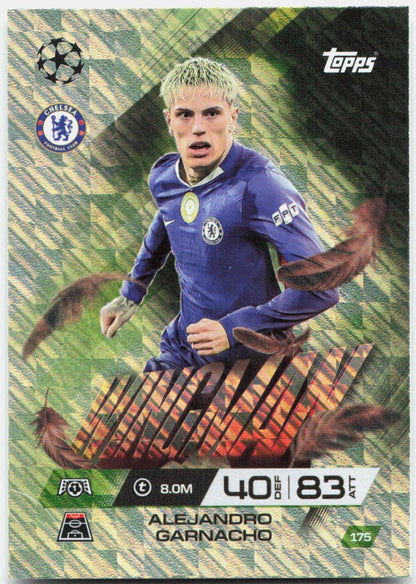 Alejandro Garnacho #175 - 2025-26 Topps Match Attax UEFA Club Competitions Extra