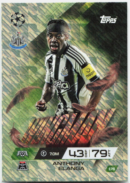 Anthony Elanga #176 - 2025-26 Topps Match Attax UEFA Club Competitions Extra