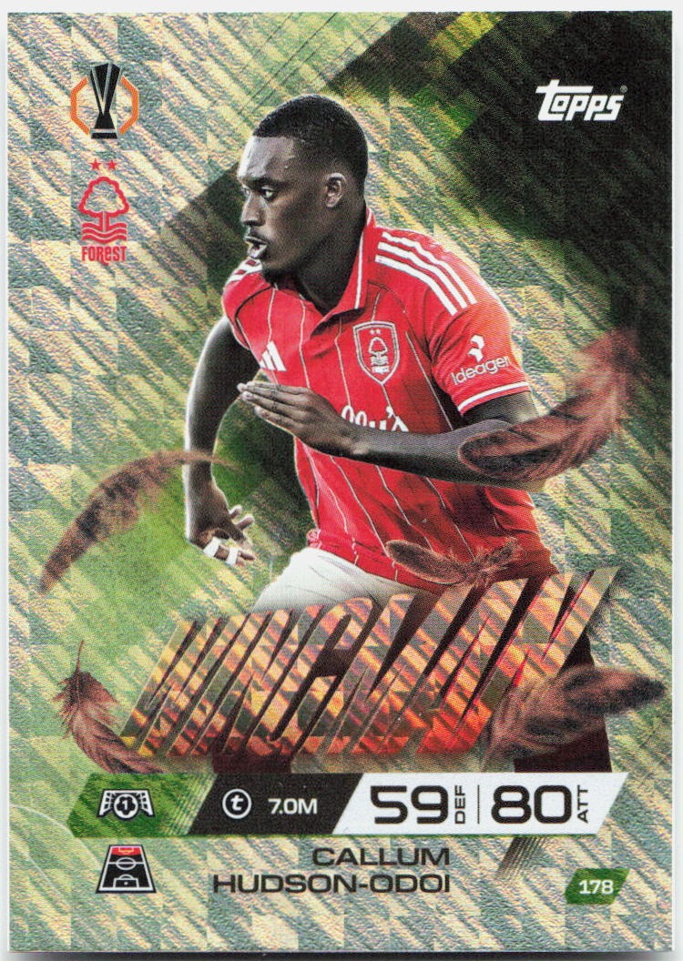 Callum Hudson-Odoi #178 - 2025-26 Topps Match Attax UEFA Club Competitions Extra