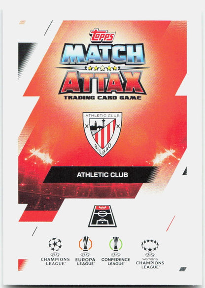 Nico Williams #183 - 2025-26 Topps Match Attax UEFA Club Competitions Extra