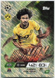 Karim Adeyemi #187 - 2025-26 Topps Match Attax UEFA Club Competitions Extra