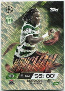 Geovany Quenda #189 - 2025-26 Topps Match Attax UEFA Club Competitions Extra