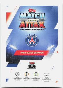 Bradley Barcola #191 - 2025-26 Topps Match Attax UEFA Club Competitions Extra
