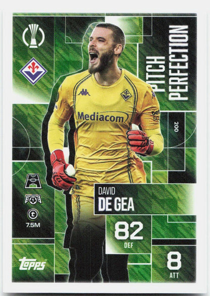 David De Gea #200 - 2025-26 Topps Match Attax UEFA Club Competitions Extra