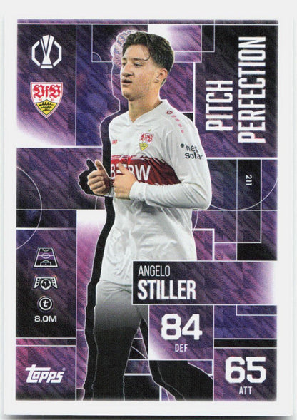 Angelo Stiller #211 - 2025-26 Topps Match Attax UEFA Club Competitions Extra