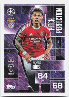 Richard Rios #215 - 2025-26 Topps Match Attax UEFA Club Competitions Extra