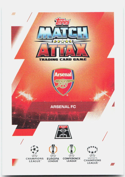 Bukayo Saka #217 - 2025-26 Topps Match Attax UEFA Club Competitions Extra