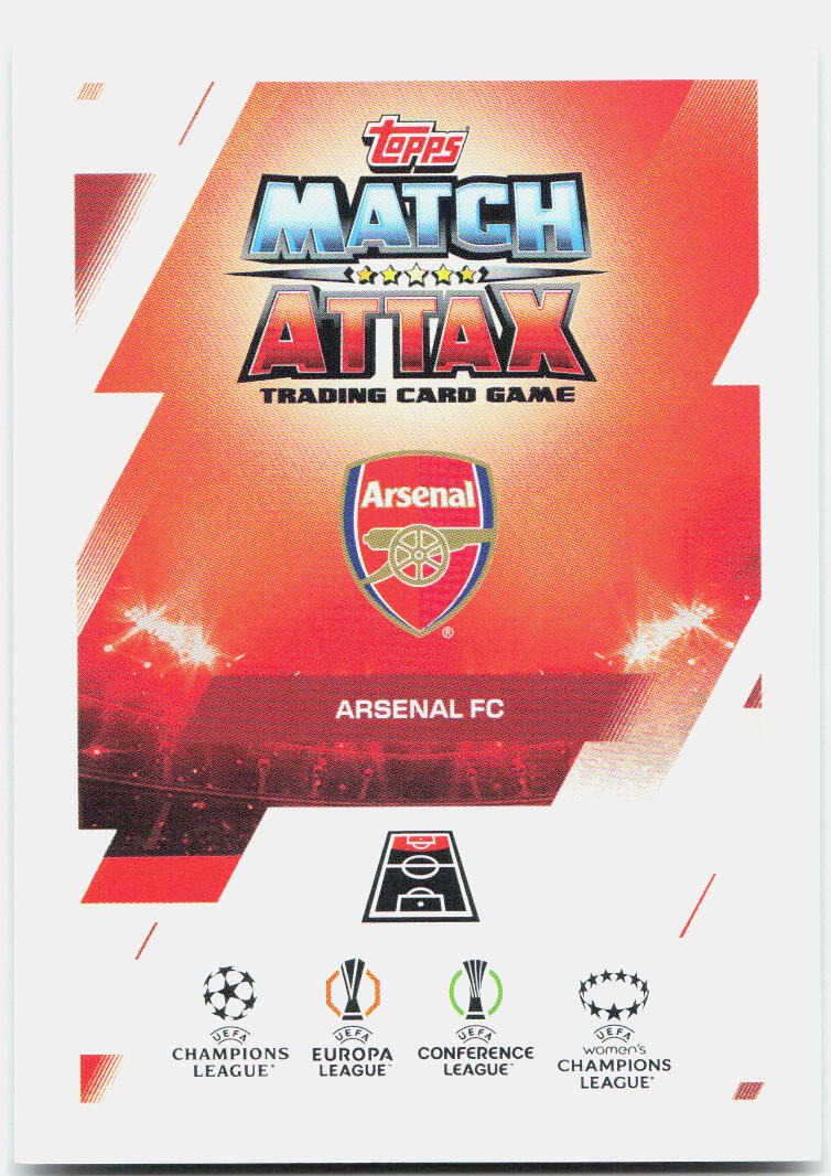 Bukayo Saka #217 - 2025-26 Topps Match Attax UEFA Club Competitions Extra