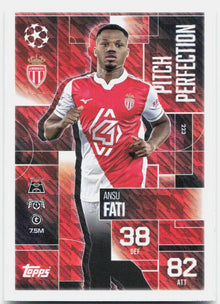 Ansu Fati #223 - 2025-26 Topps Match Attax UEFA Club Competitions Extra