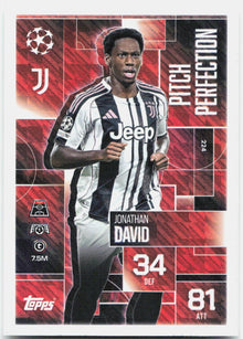 Jonathan David #224 - 2025-26 Topps Match Attax UEFA Club Competitions Extra