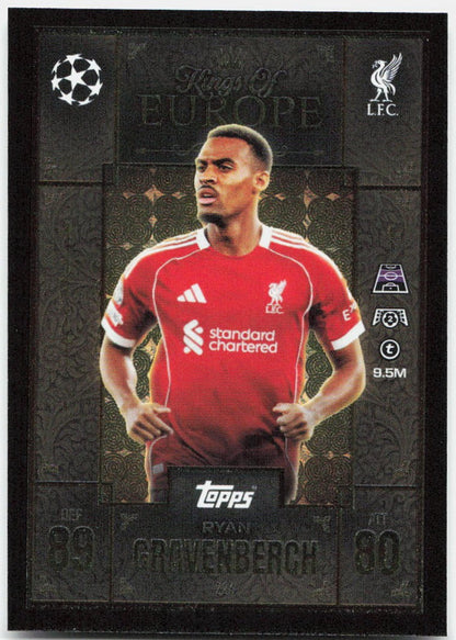 Ryan Gravenberch #226 - 2025-26 Topps Match Attax UEFA Club Competitions Extra