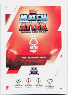 Morgan Gibbs-White #233 - 2025-26 Topps Match Attax UEFA Club Competitions Extra