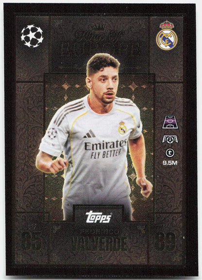 Federico Valverde #236 - 2025-26 Topps Match Attax UEFA Club Competitions Extra