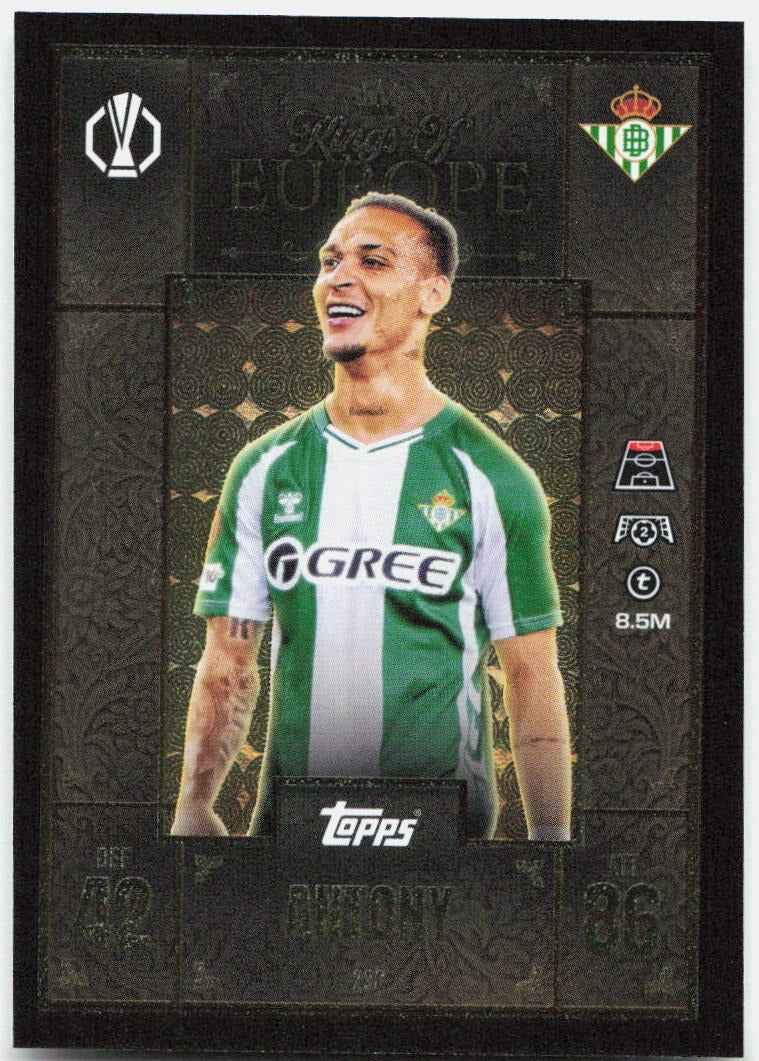 Antony #238 - 2025-26 Topps Match Attax UEFA Club Competitions Extra
