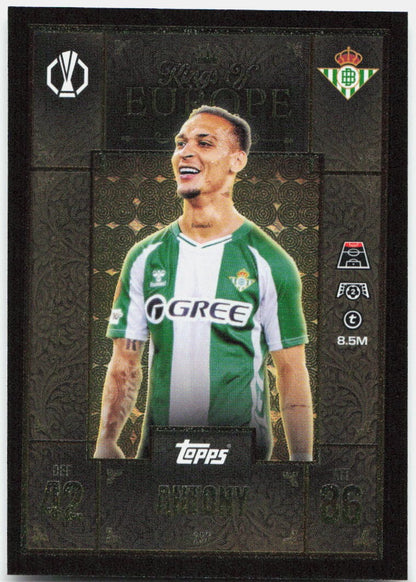 Antony #238 - 2025-26 Topps Match Attax UEFA Club Competitions Extra