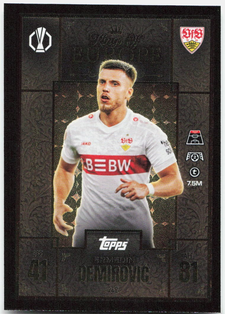 Ermedin Demirovic #242 - 2025-26 Topps Match Attax UEFA Club Competitions Extra