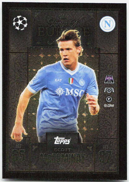 Scott McTominay #244 - 2025-26 Topps Match Attax UEFA Club Competitions Extra