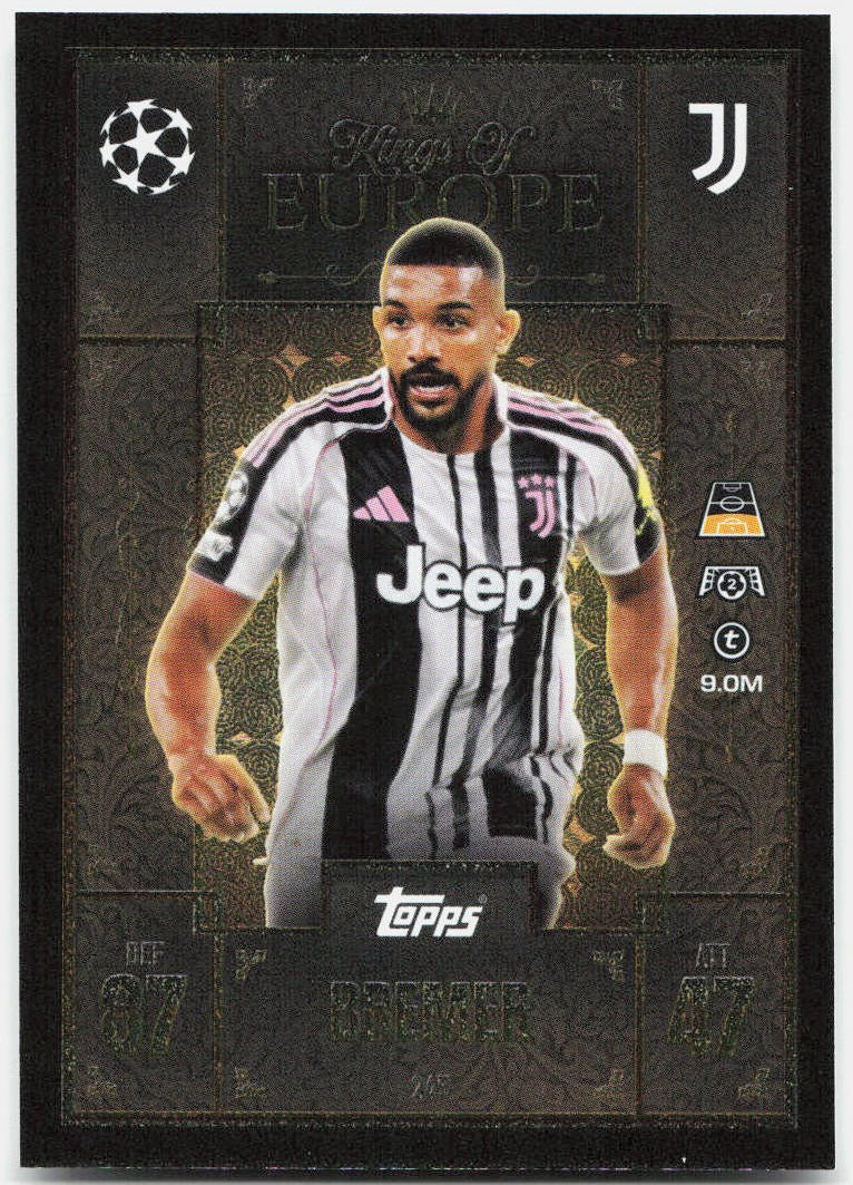 Bremer #245 - 2025-26 Topps Match Attax UEFA Club Competitions Extra