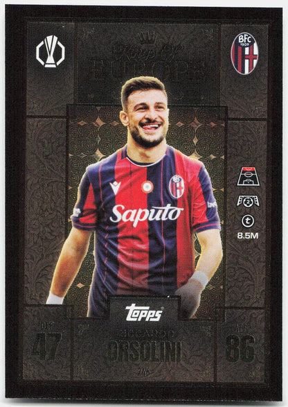 Riccardo Orsolini #246 - 2025-26 Topps Match Attax UEFA Club Competitions Extra