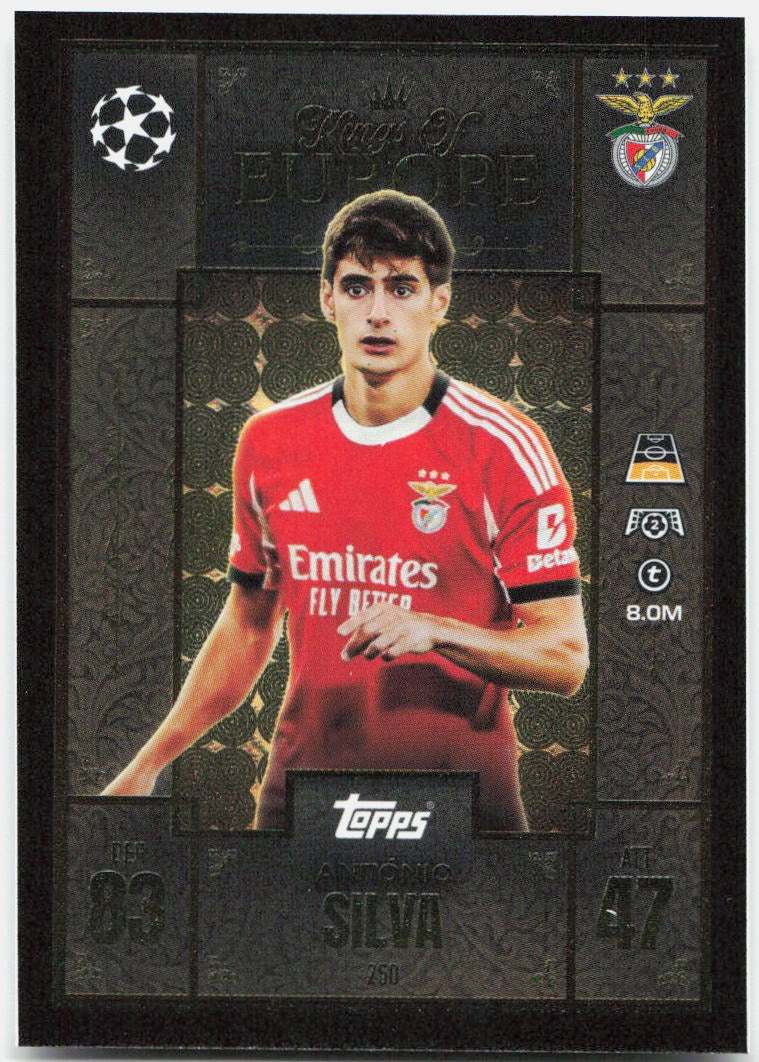 Antonio Silva #250 - 2025-26 Topps Match Attax UEFA Club Competitions Extra