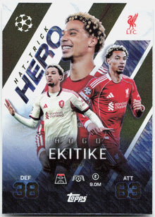 Hugo Ekitike #253 - 2025-26 Topps Match Attax UEFA Club Competitions Extra