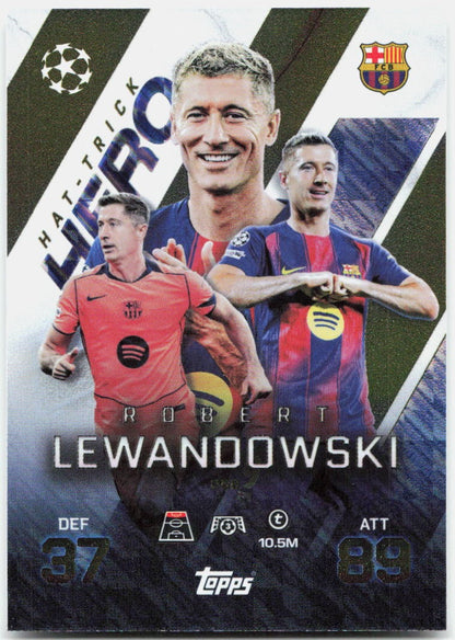 Robert Lewandowski #256 - 2025-26 Topps Match Attax UEFA Club Competitions Extra