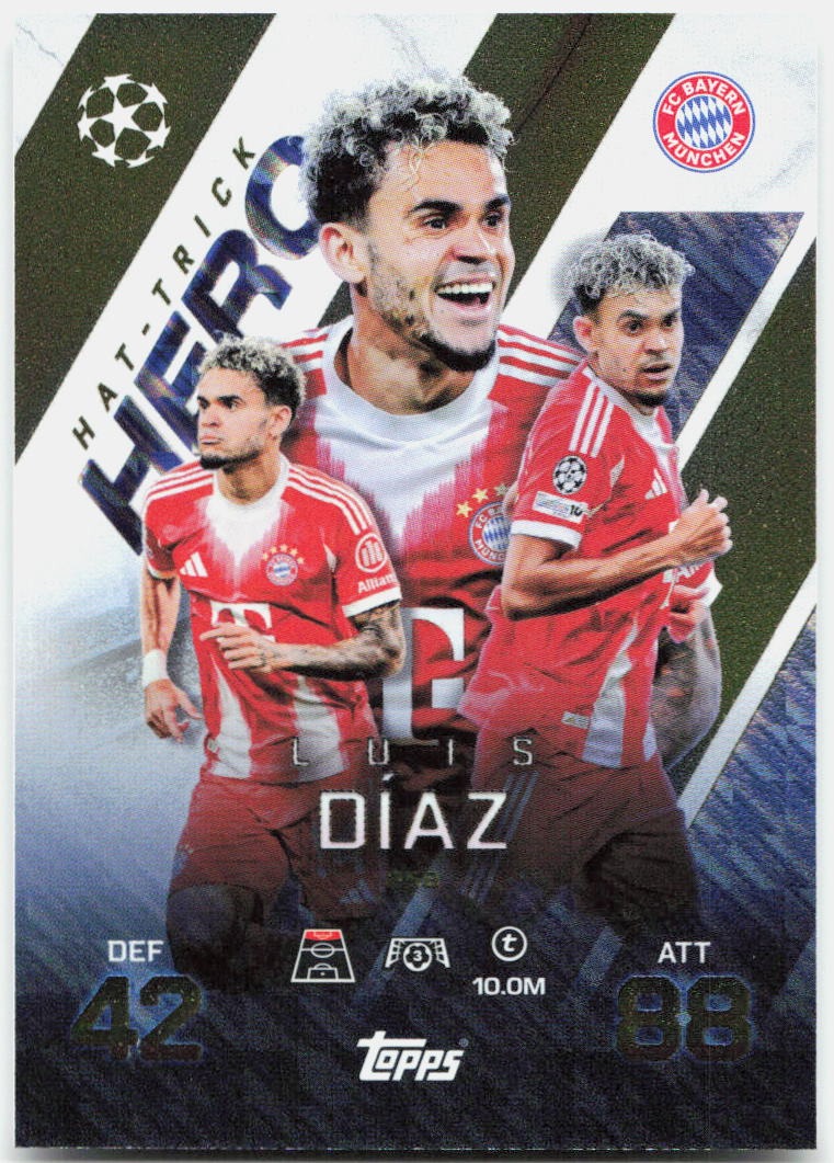 Luis Diaz #258 - 2025-26 Topps Match Attax UEFA Club Competitions Extra