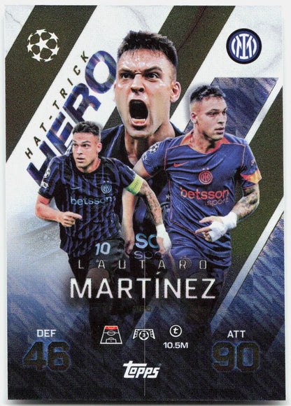 Lautaro Martinez #260 - 2025-26 Topps Match Attax UEFA Club Competitions Extra