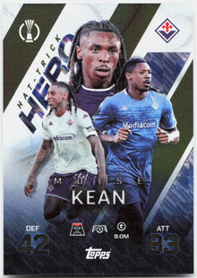 Moise Kean #261 - 2025-26 Topps Match Attax UEFA Club Competitions Extra
